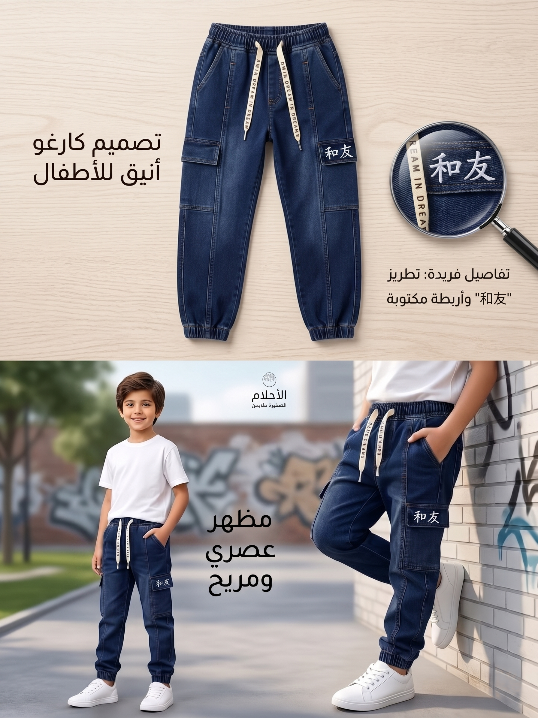 جينز اطفالي تركي مستورد